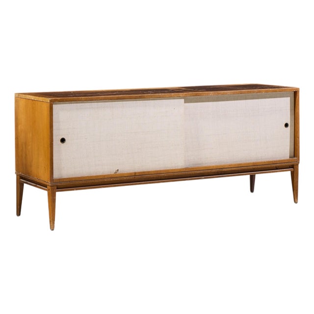 Paul McCobb for Planner Group Mid Century Sliding Door Credenza For Sale