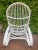 Large Italian Rattan Chair, 1960 For Sale - Image 11 of 12