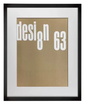 1970s Vintage Paul Rand Original Serigraph Print