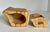 Here is a wonderful vintage handcrafted spalted wood box, likely dating to the 1970s and designed in the American Studio...
