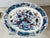 Chinoiserie Large Antique Chinoiserie Ceramic Platter For Sale - Image 3 of 6