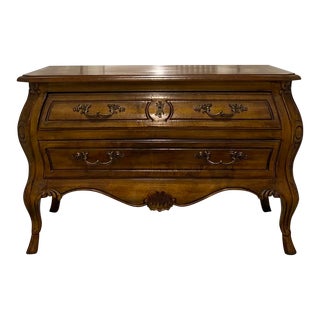 Drexel Heritage Bombe Low Commode Nightstand For Sale