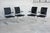 Ergonomic cantilever, eight chairs available. Black technical upholstery, chromed steel structure and armrests. Very...