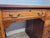 Antique Edwardian Knee Hole Writing Desk with Red Leather Top, 1910s For Sale - Image 6 of 18