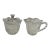 Vintage Crystal Sugar & Creamer Set For Sale