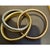 Estate " H Gold" Tri Color Interwoven Rolling Stretch Bracelet 18yg, Rg, Wg 87Gm For Sale - Image 17 of 17