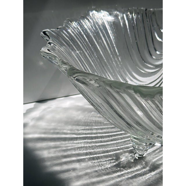 Large Vintage Shell Shaped Bowl, 1980s For Sale - Image 3 of 7