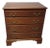 20th C Mahogany 4-Drawer Chest With Pine Interiors – Colonial Revival Style For Sale