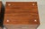 Wood 1960s Refinished American of Martinsville Walnut and Aluminum Nightstands - A Pair For Sale - Image 7 of 10