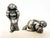 Dimensions given for the highest figurine. This piece has an attribution mark, I am sure that it is completely authentic...