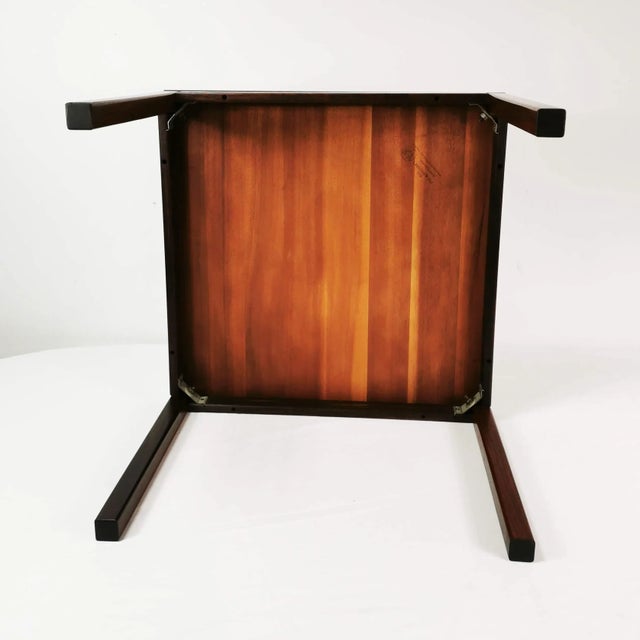 Mahogany Coffee Table from Vejle Stole, Denmark, 1970s For Sale - Image 9 of 11