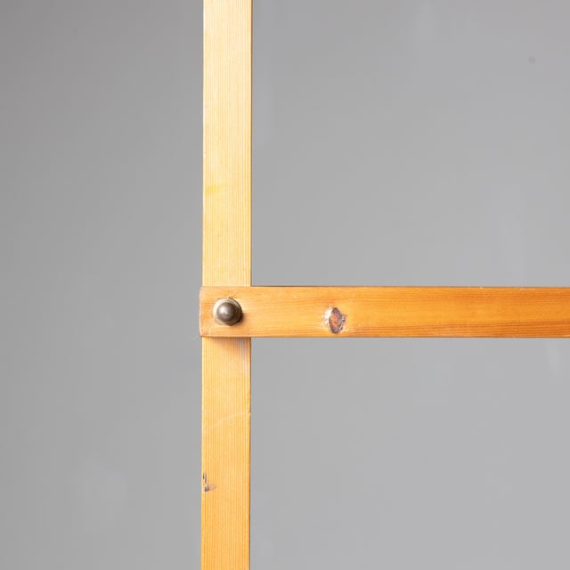 Wood Vintage Wooden Bookcase, 1970 For Sale - Image 7 of 13