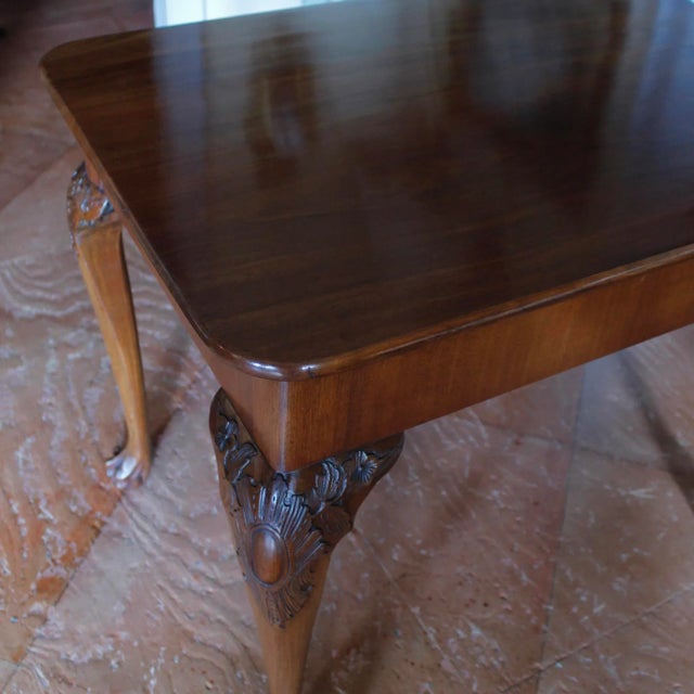 Georgian Carved Center Table or Console Table, With Hairy Paw Feet For Sale - Image 10 of 13