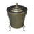 Antique Edwardian Brass Planter Coal Bucket For Sale
