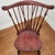 Wine Vintage Maple Brace Back Windsor Chair; Newly Refinished For Sale - Image 8 of 11