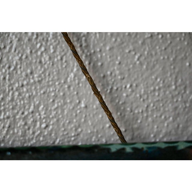 Glass Art Deco Bohemian Beveled Mirror, 1940s For Sale - Image 7 of 8