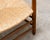 Vintage Armchair in Oak and Straw in the style of Charlotte Perriand, 1950 For Sale - Image 4 of 9