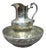19th Century Silver Plated Basin and Ewer, Set of 2 For Sale