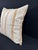 Turkish Hemp Pillow Cushion Natural Beige Rust Pillow Cushion Cover 24"x24" For Sale - Image 4 of 4