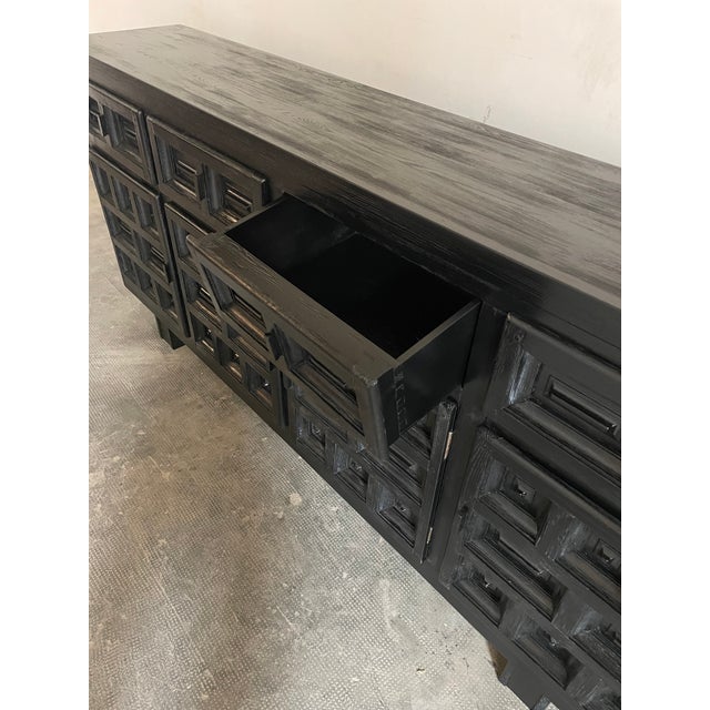 Wood 1960s Spanish Sideboard For Sale - Image 7 of 7