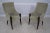 Pair Modern Design Upholstered Host & Hostess Chairs For Sale - Image 13 of 13