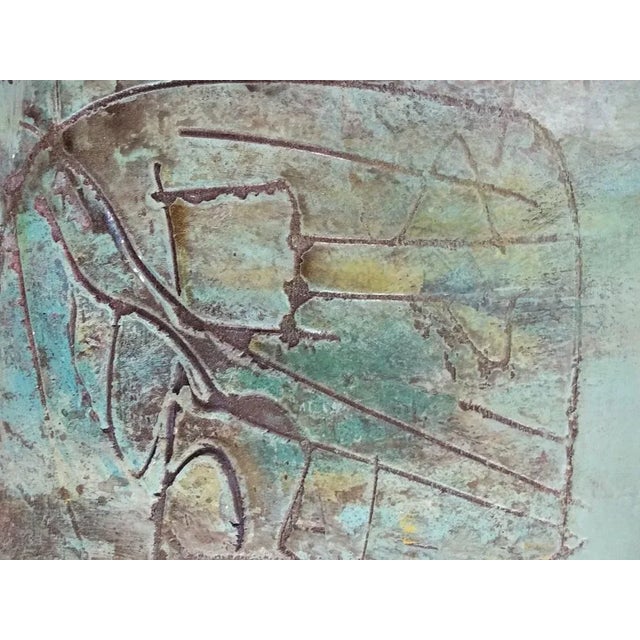 Hector Ramirez Ortega, Composition, 1990, Mixed Media For Sale - Image 4 of 9