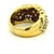 1990s 1990s Jose Hess 18k Gold 4.50 Carat Diamond Bombe Ring, Size 7 For Sale - Image 5 of 12