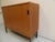 Vintage Danish Filing Cabinet with Roller Shutter in Oak, 1950s For Sale - Image 4 of 10