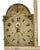 Antique American Hand Painted Wood Grandfather Clock Dial by Connecticut Maker Silas Hoadley - Circa Very Early 1800s For Sale - Image 16 of 18