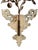 Italian Large Mid Century Vintage Italian Iron and Wood Wall Decor With Fruits and Leaves For Sale - Image 3 of 8