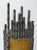 Mid-Century Modern 1970s Wrought Iron and Glass Sconces by Marcello Fantoni - Pair For Sale - Image 3 of 12