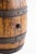 Italian Oak and Iron-Bound Coopered Barrel, 19th Century For Sale - Image 4 of 17