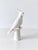 1960s blanc de chine white porcelain cockatoo figurine perched on a branch. This was possibly a used as a small vase or...