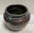 Vintage Raku Pottery Vase, Signed Aet For Sale - Image 4 of 9