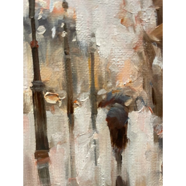 Paint Vintage Cityscape on Canvas - St. Isaac Cathedral For Sale - Image 7 of 9