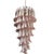 Murano Blush Pink Glass Chandelier with Hand-Blown Petals from Justfurnituress SRL For Sale - Image 11 of 18