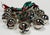 Vintage Chrome Jingle Bell Napkin Rings, Set of 8 For Sale - Image 4 of 4