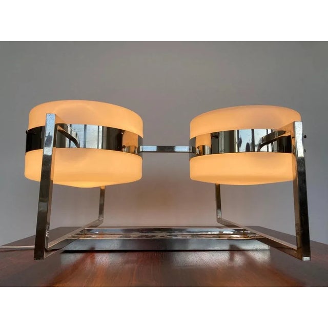 Big Buahaus Pendant in Chrome, 1930s For Sale - Image 7 of 10