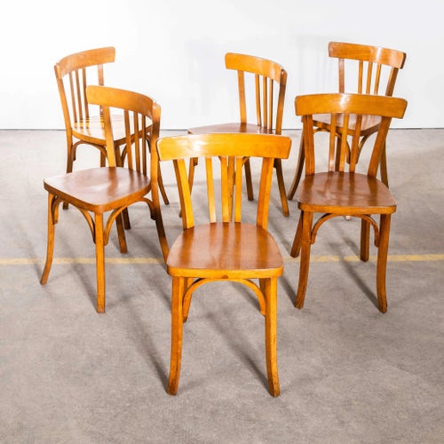 Bentwood Dining Chairs from Baumann, 1950s, Set of - Main Image