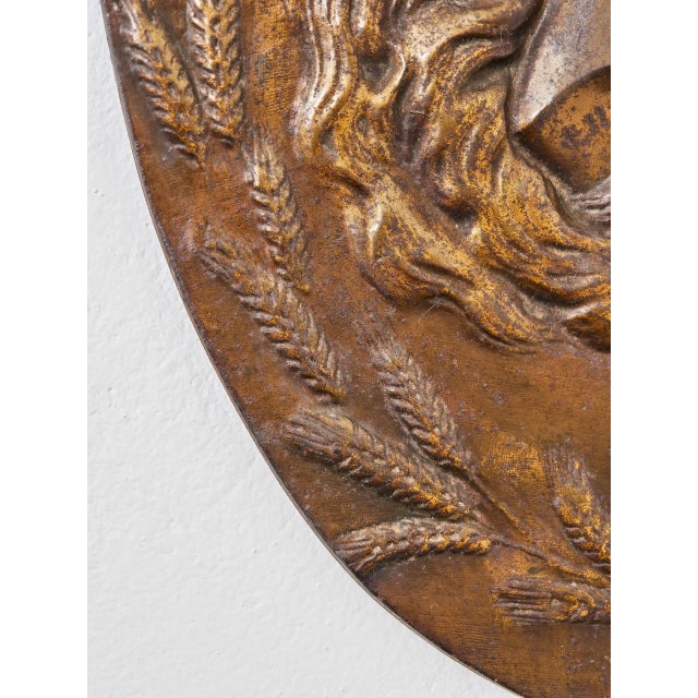 2000 - 2009 Bronze Plaque Allegory of Marianne For Sale - Image 5 of 10