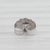2020s New 3.47ctw Black Diamond Stud Earrings 14k White Gold Round Solitaires - 2 Pieces For Sale - Image 5 of 6
