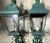 Pair of Vintage Solid Brass Post Lanterns. 27”h X 8”.5 X 8”.5 For Sale - Image 15 of 16