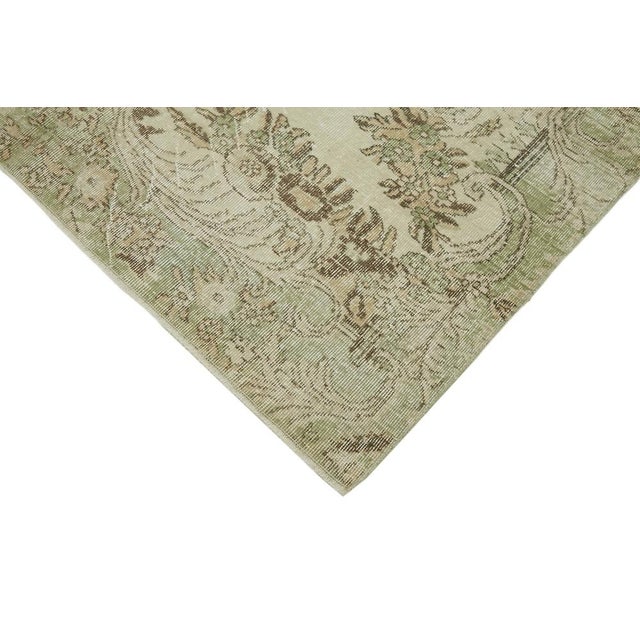 Vintage Turkish Hand-Knotted Rug For Sale - Image 4 of 7