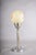 Vintage Art Deco Machine Age Table Lamp with Frosted Glass Globe, 1920s For Sale - Image 9 of 16