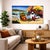A large and visually engaging oil painting by Paul Blaine Henrie, depicting a vibrant coastal cityscape titled Views of...