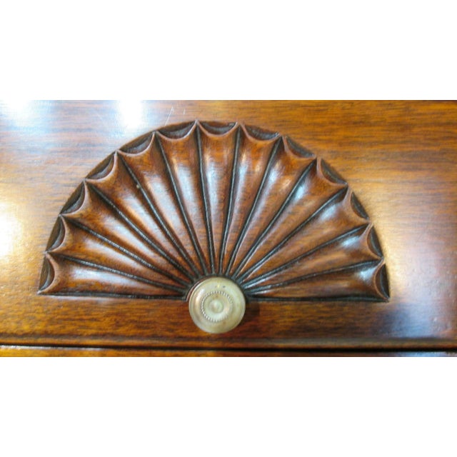 Brown Beacon Hill 2-Piece Highboy For Sale - Image 8 of 9