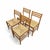 Italian Beech Dining Chairs, 1960s, Set of 4 For Sale - Image 9 of 9