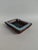 Ashtray By Pieter Groeneveldt. 60s\. I think it is stoneware with a crushed glass bottom. Very pretty mix of blue and...