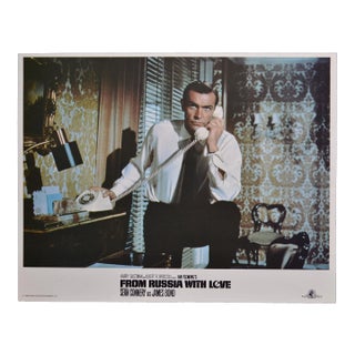 James Bond 007 Lobby Card, UK, 1973 For Sale