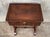 Antique Victorian C1880 Inlaid Burl Walnut Amboyna Work Side Sewing Table Box For Sale In Miami - Image 6 of 13